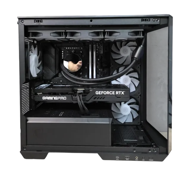 Игровой компьютер 992963 (Ryzen 5 7600X3D 4.1 ГГц/AMD B850/32 ГБ DDR5 6.0 ГГц/1024 ГБ SSD/RTX 5060 Ti 16 ГБ/Wi-Fi/750W/MSI MAG Pano M100R PZ TG ARGB Black) - купить по выгодной цене!